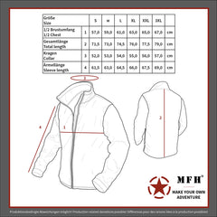 Fleece-Jacke, "Tactical"