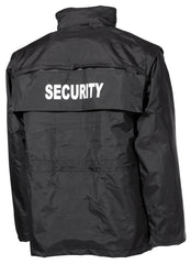 Jacke, "Security"