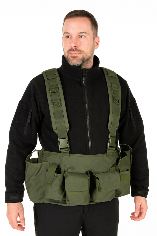 Chest Rig, 9 Taschen