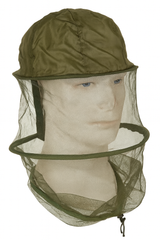 Moskito Kopfnetz, oliv, Metallring
