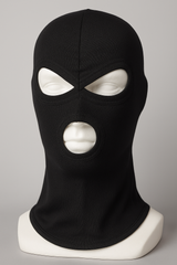 Balaclava, 3-Loch, dünn, 100 % Baumwolle