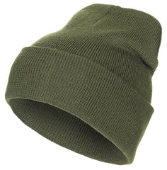 Rollmütze, 100 % Wolle