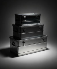 Transportkisten, Alu, 3er Set