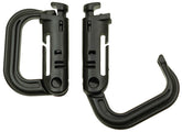 Karabiner, Plastik, "MOLLE" 2er Pack