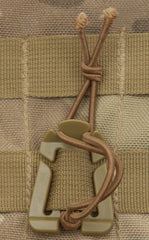 Clip mit Gummiband, "MOLLE"