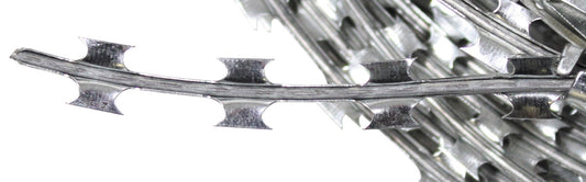 Stacheldraht, Metall verzinkt