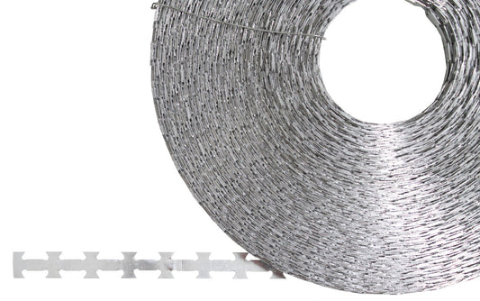 Band-Stacheldraht, Metall