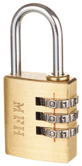 Vorhängeschloss, Metall, mit Zahlenschloss, ca.5,5 x 2,5 cm