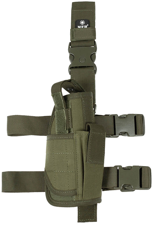 Pistolenbeinholster, verstellbar, rechts