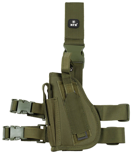 Pistolenbeinholster, links