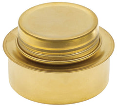 Spirituskocher, Dose, Messing