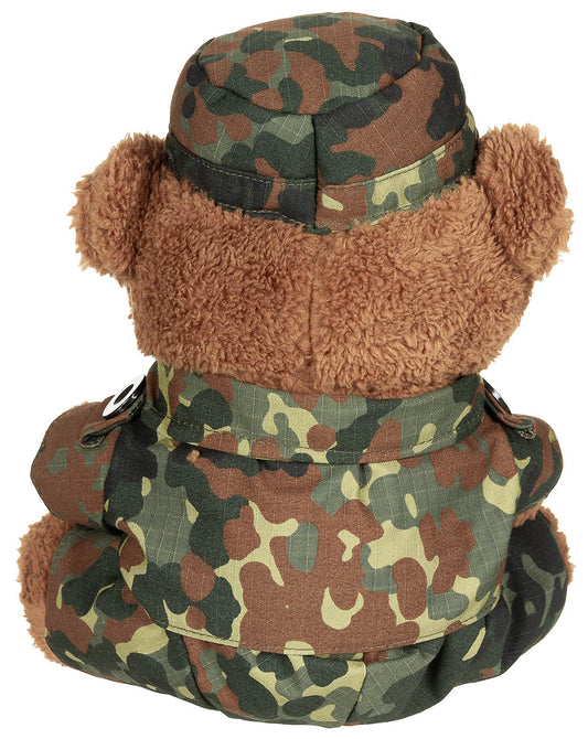 Teddybär, mit Anzug und Mütze