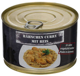 Hähnchen Curry mit Reis
