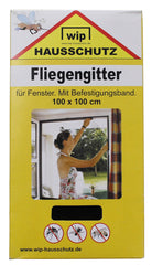 Fliegengitter, "Wip", Befestigungsband, 100 x 100 cm 2 Stück