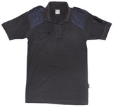 Brit. Poloshirt, Schulterbesatz, gebr.