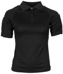 Brit. Poloshirt, DAMEN, schwarz, neuw.