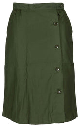 Schwed. Uniformrock, Damen, oliv, neuw.