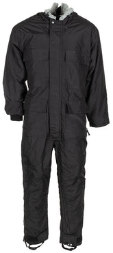 Brit. Technikeroverall, "ECW", schwarz, Rip Stop, gebr.