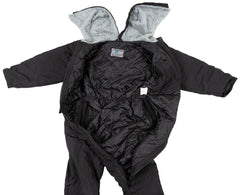 Brit. Technikeroverall, "ECW", schwarz, Rip Stop, gebr.