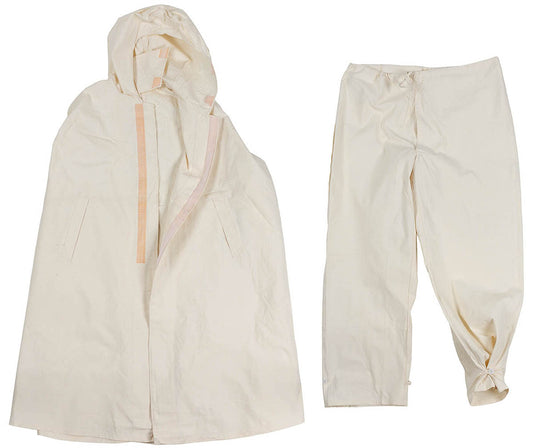 Chin. Schneetarnanzug, Hose und Poncho, neuw.
