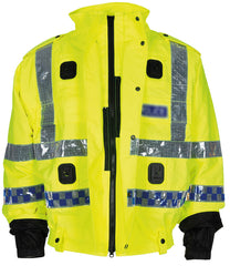 Brit. Signalblouson, Nässeschutz, gefüttert, gebr.