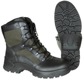 BW Kampfstiefel, Tropen, oliv/schwarz, gebr.