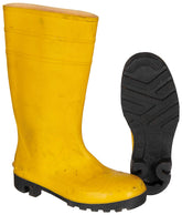 BW Gummistiefel, mit Schutzkappe, gebr.