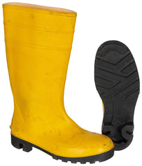BW Gummistiefel, mit Schutzkappe, gebr.