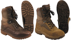 Kampfstiefel, "YDS", DAMEN, braun, gebr.