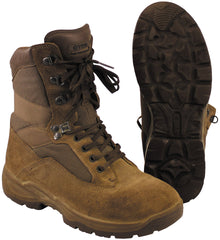 Brit. Kampfstiefel, "YDS", braun, gebr.