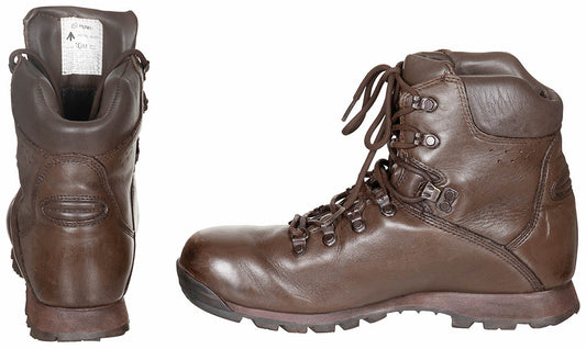 Brit. Kampfstiefel, ITURRI, "Patrol", braun, gebr.