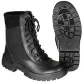 Franz. Einsatzstiefel, Leder/Cordura, schwarz, neuw.