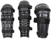 Brit.Ellbogen-Unterarmschützer, aus Hartschale, gebr.