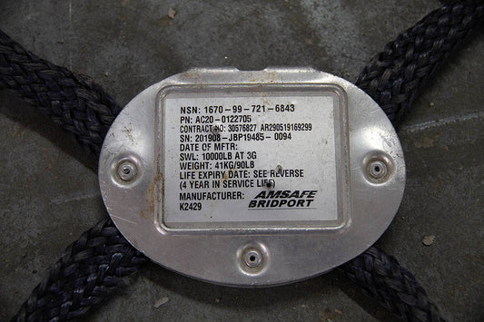 Brit. Transportnetz, für Helikopter, gebr.