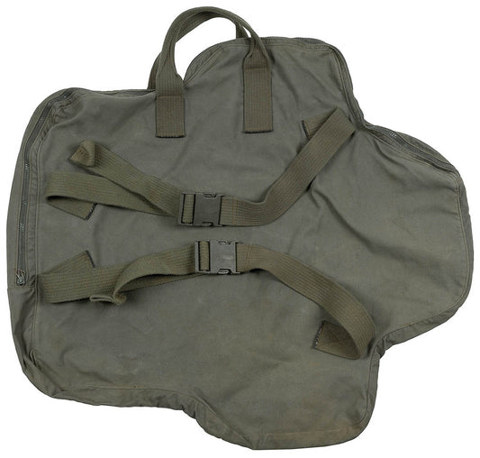 Franz. Transporttasche, f. Schutzweste, Canvas, gebr.