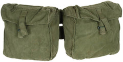 Brit. Beckentaschenset, M 58, Canvas, oliv, gebr.