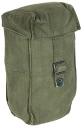 Brit. Feldflaschentasche, M 58, Canvas, oliv, gebr.