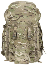 Brit. Rucksack, "INF Short", OHNE Seitent., IRR, gebr.