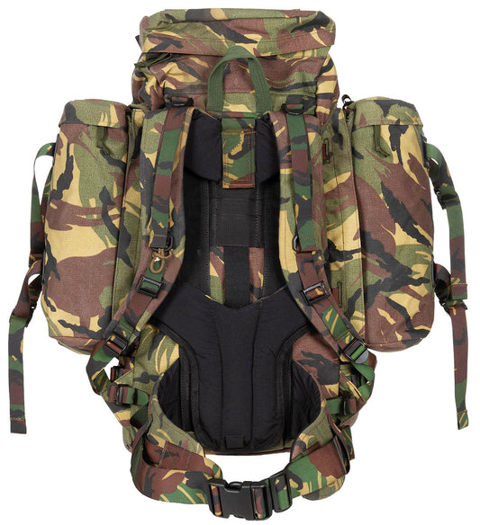 Holl. Rucksack, Medium, 60 l, tarn, mit Seitent., gebr.
