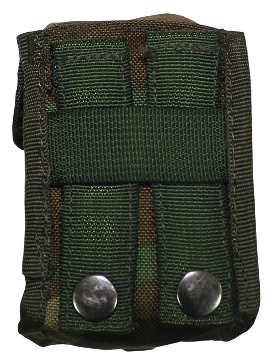 Holl. Handgranatentasche, "MOLLE", tarn, gebr.