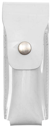 Franz. Magazintasche, PVC, weiß, neuw.