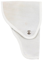 Ital. Pistolenholster, Canvas, Typ I, weiß, neuw.