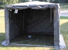 Österr. BH Wetterschutzzelt, für Feldküche, oliv, neuw.