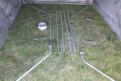 Österr. BH Wetterschutzzelt, für Feldküche, oliv, neuw.