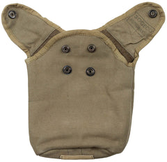 Franz. Feldflaschenbezug, oliv, neuw.