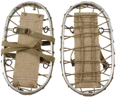 Ital. Schneeschuhe, mit Riemen, gebr.