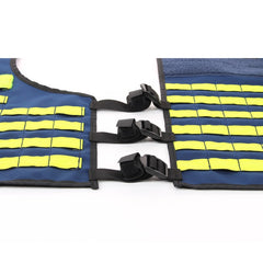 Arbeitsweste MOLLE High-Vis - Dunkelblau