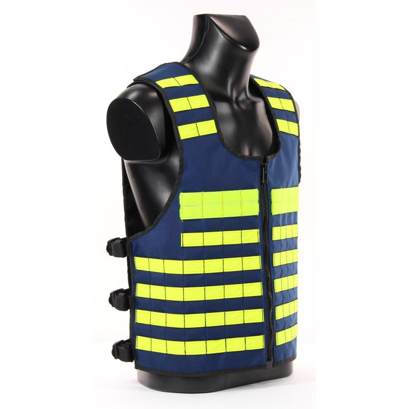 Arbeitsweste MOLLE High-Vis - Dunkelblau