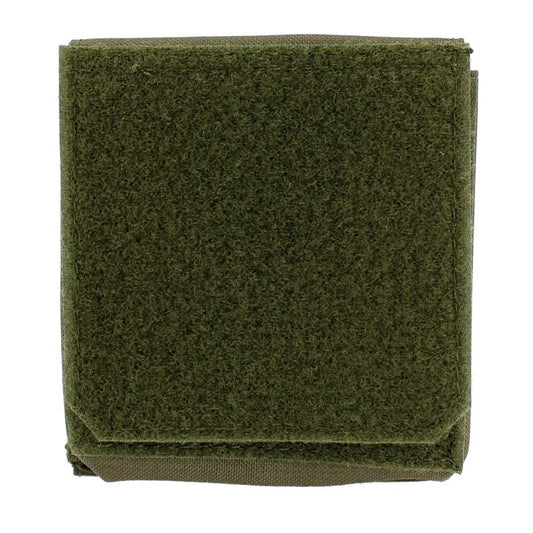 Ausgleichstasche für taktische Helmbezüge Universal Kletttasche 10cm x10xm - Oliv