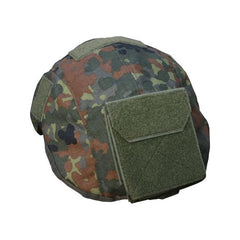 Ausgleichstasche für taktische Helmbezüge Universal Kletttasche 10cm x10xm - Oliv